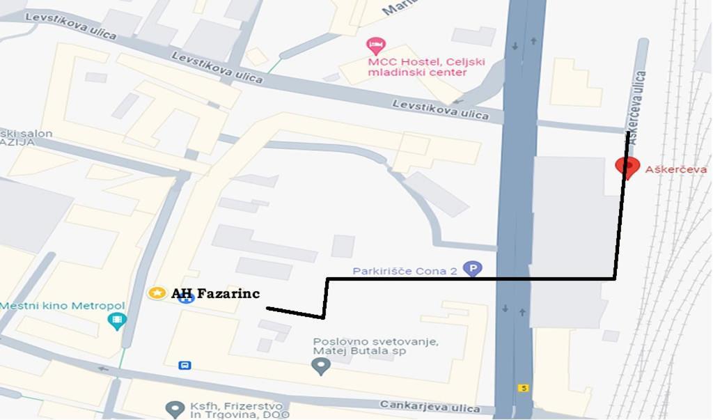 Apartments Fazarinc S Parkiriscem Целие Екстериор снимка